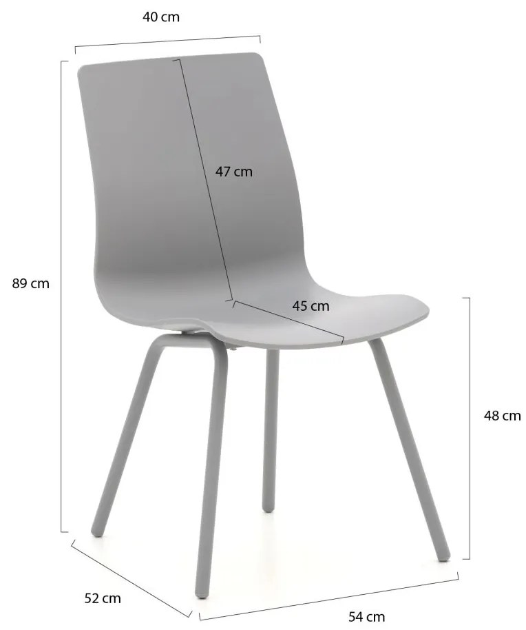 Hartman Sophie Rondo Wave dining tuinstoel