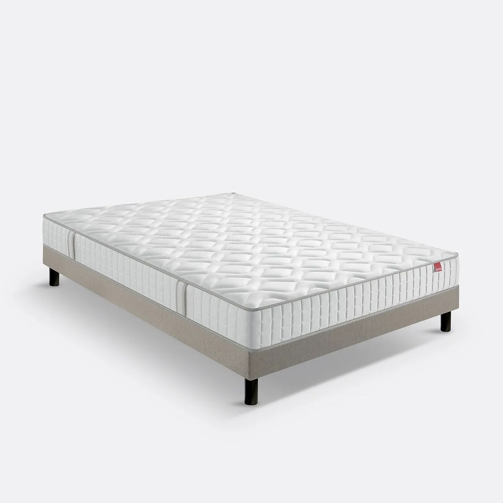 Ensemble matras met veren l'Originel + beddenbodem