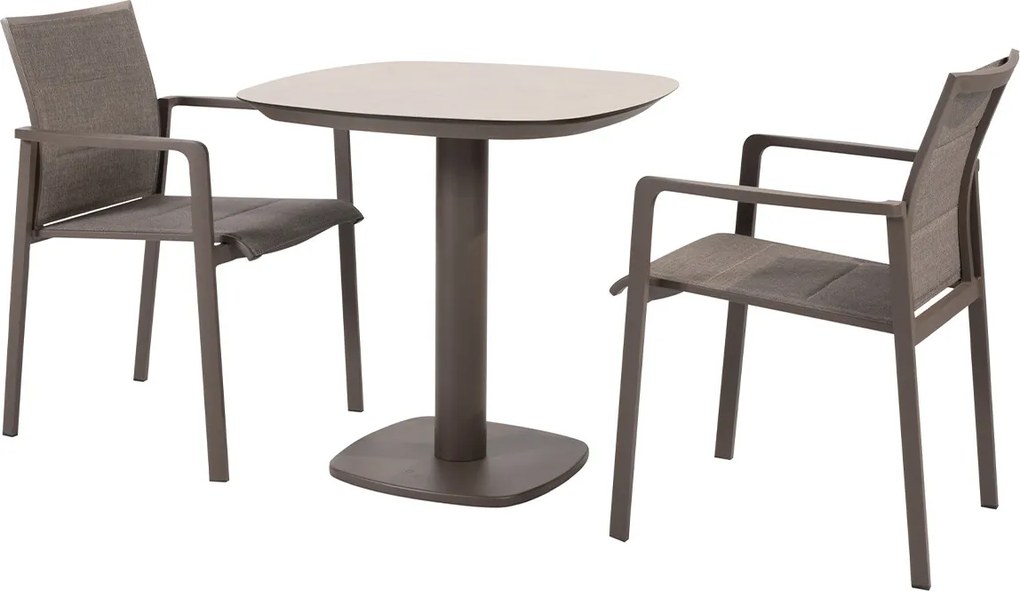 Taste by 4 Seasons Cortina tuinset 3-delig terre - Manolo 75x75 cm