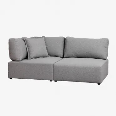 2-delige Modulaire Hoekbank Kata Grijs - Sklum