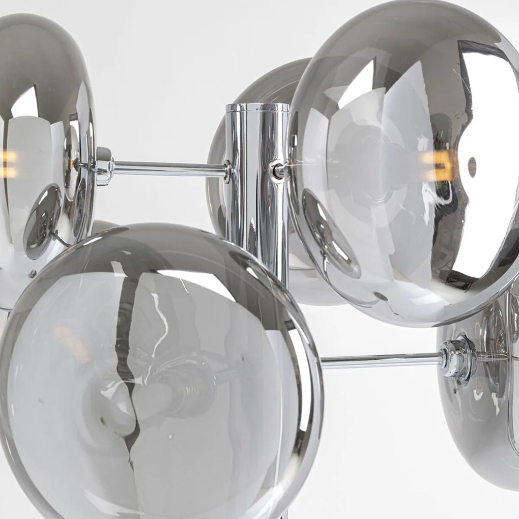 Kare Design Headlight Unieke Vloerlamp Chrome