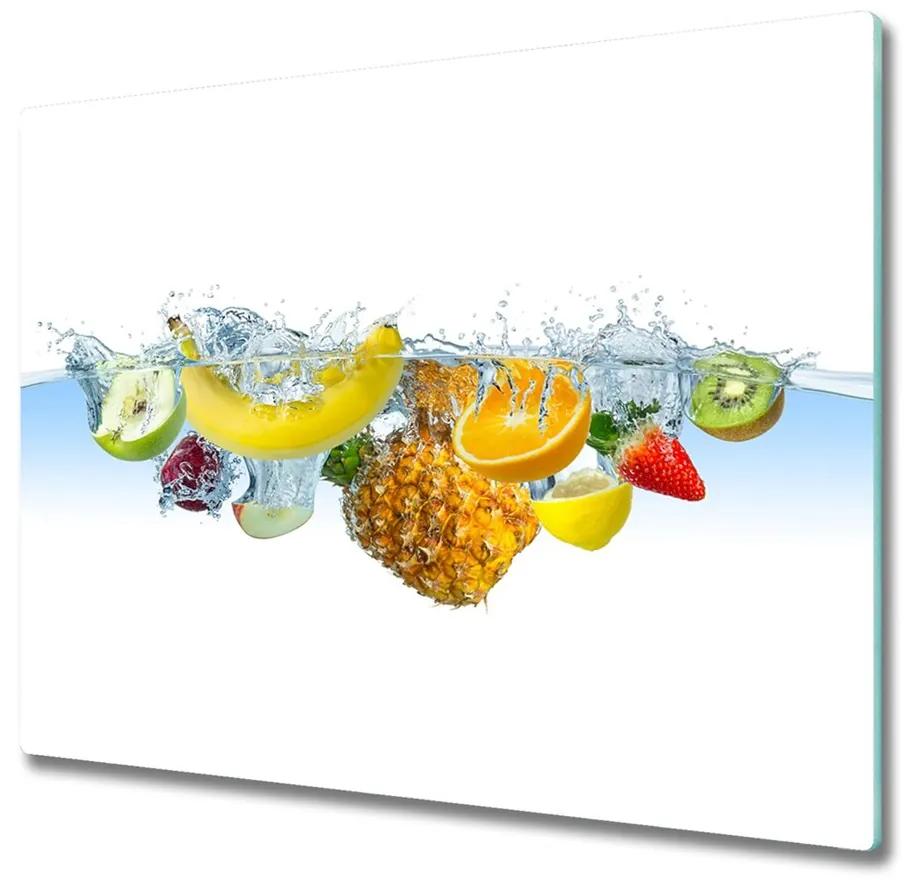 snijplank glas Fruit 60x52cm