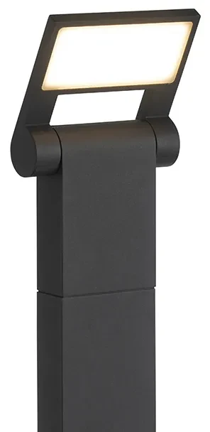 Moderne buitenpaaltje antraciet 60 cm incl. LED IP54 - Zane Modern IP54 Buitenverlichting