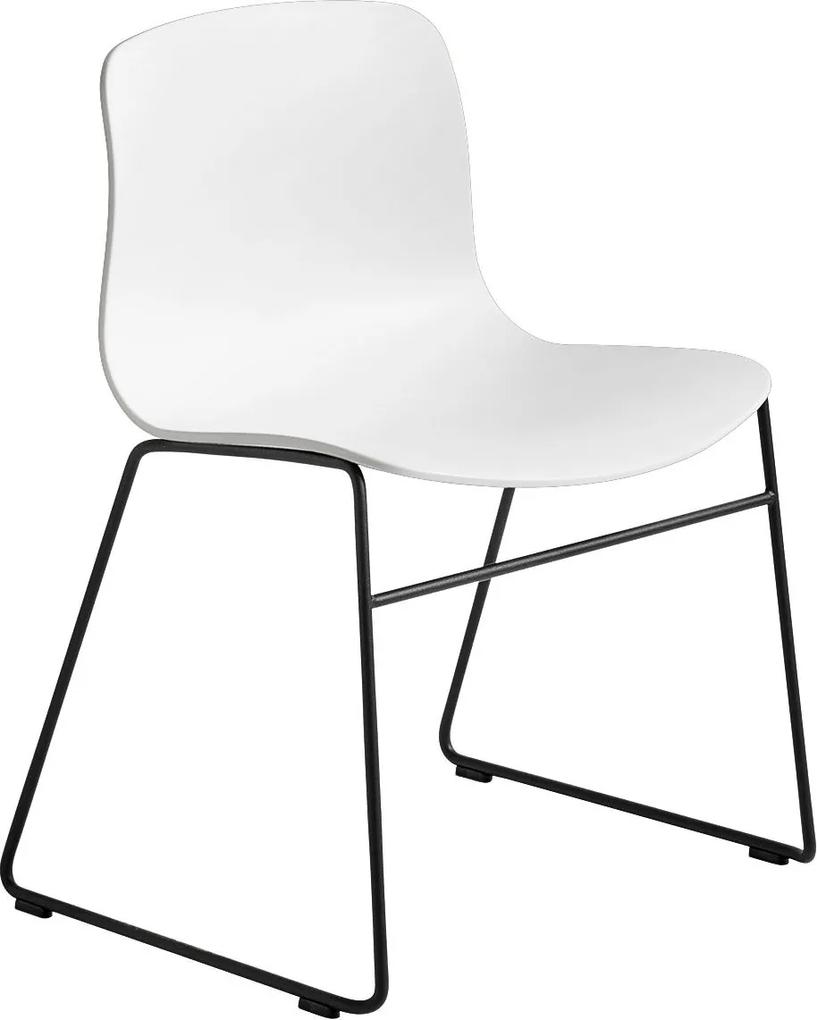 Hay About a Chair AAC08 stoel met zwart onderstel White
