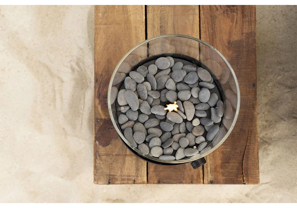 Cosi Fires - Cosiscoop Xl - gaslantaarn - zwart