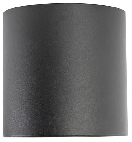 Design opbouwspot zwart GU10 111mm - Impact Honey