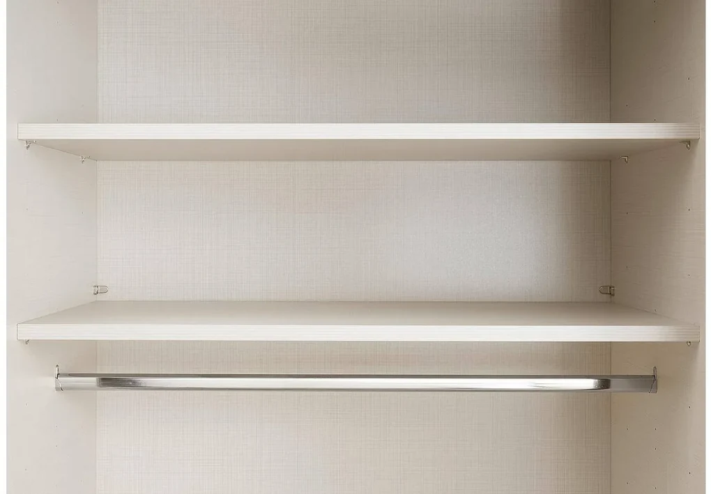 Goossens Kledingkast Big Choice Type 01 163, Slaapkamerkast 280 cm breed, 222 cm hoog, 3 glas schuifdeuren