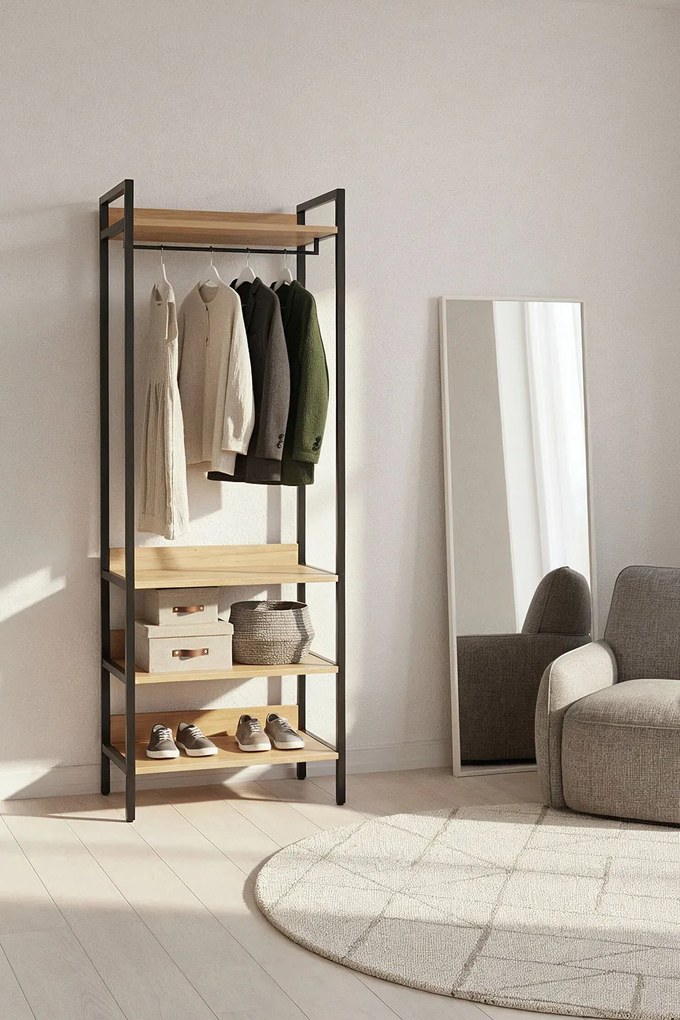 Kast met Planken Onsa 52x40x180cm