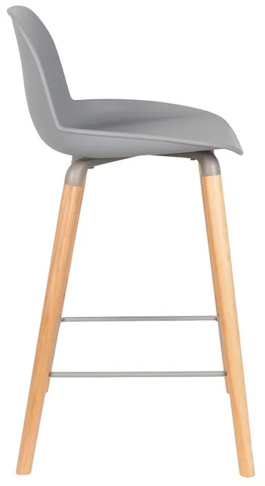 Zuiver Albert Kuip Design Barkruk Lichtgrijs