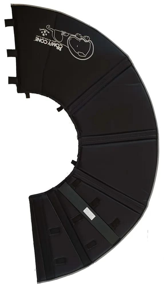 All Four Paws E-halsband Comfy Cone S lang 20 cm zwart