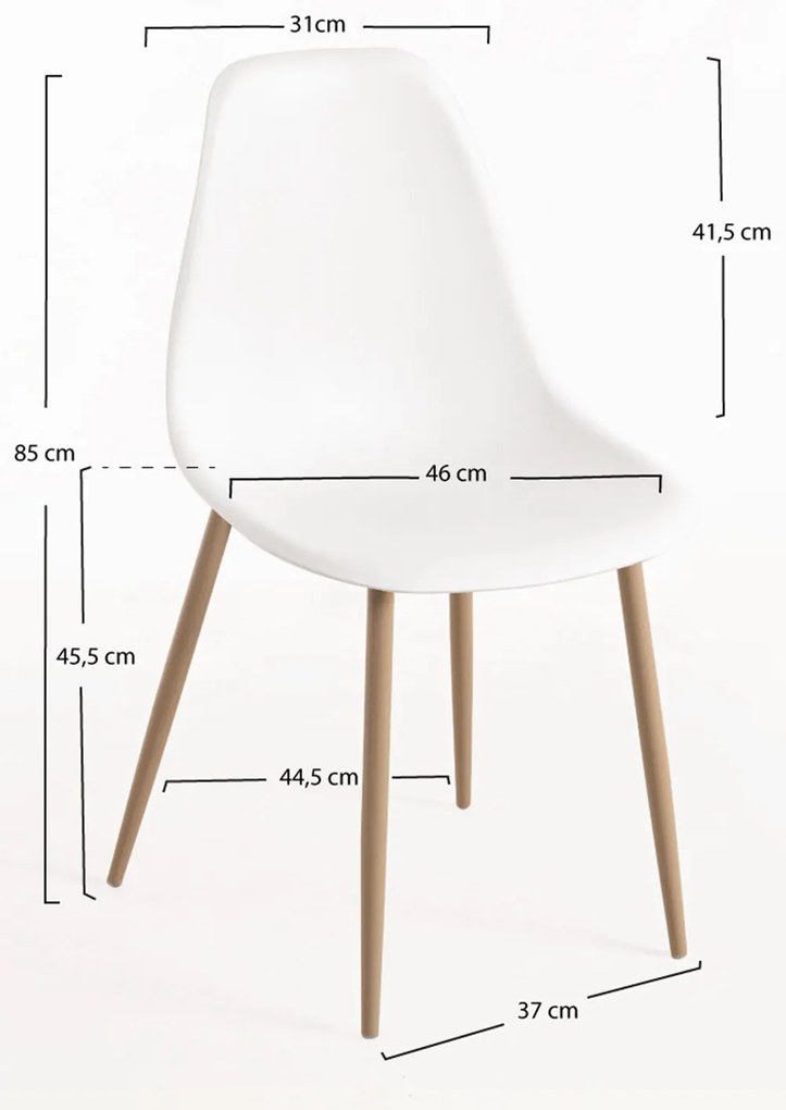 Pak 4 Mykle Stoelen