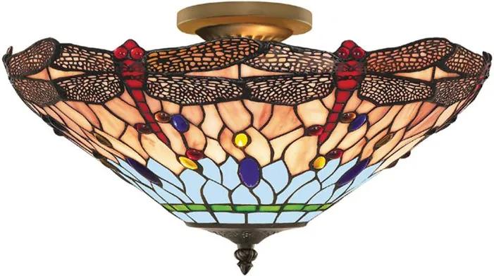 Plafondlamp Tiffany Glas P