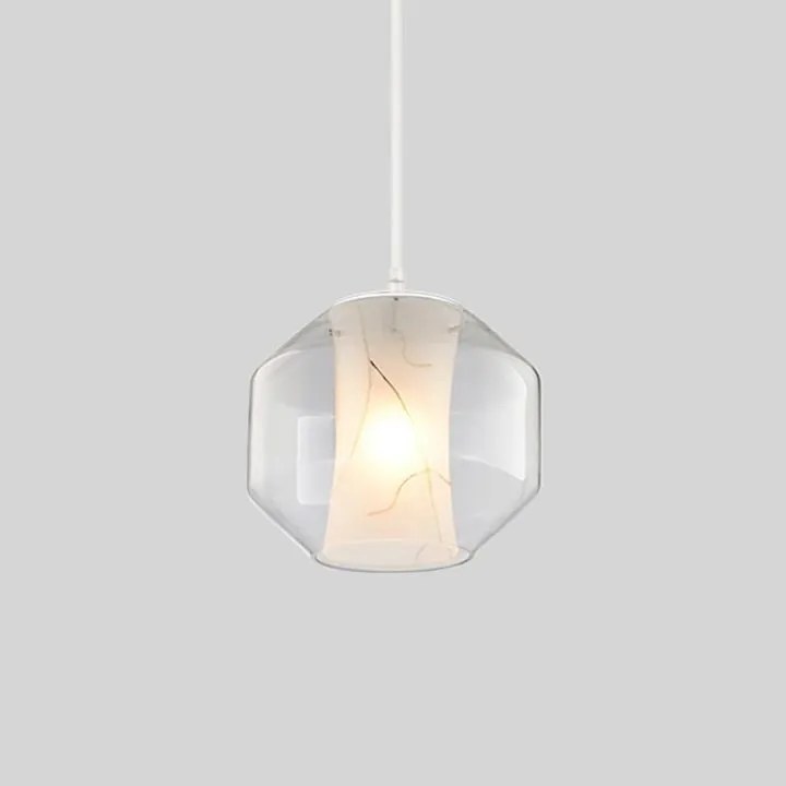 HANGLAMP WIT MARMER APP908-1CP