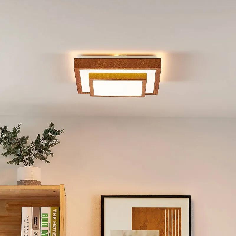 Tiril LED plafondlamp, hoekig, 32 cm - lampen-24