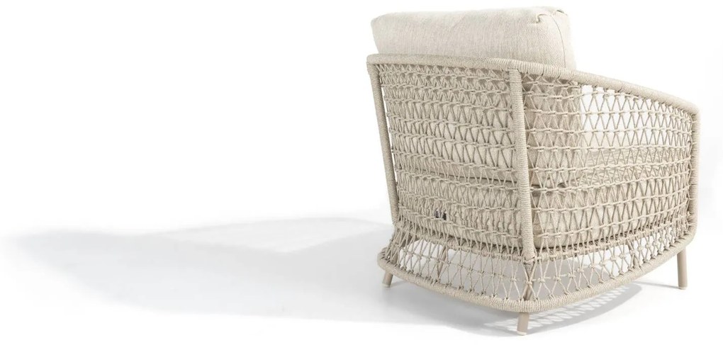 4 Seasons Outdoor Puccini loungestoel SALE Loungestoel beige weerbestendig