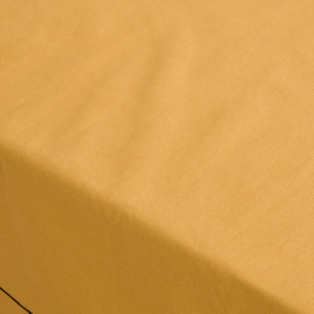 Tafelkleed in gewassen linnen/katoen Métis Bourdon