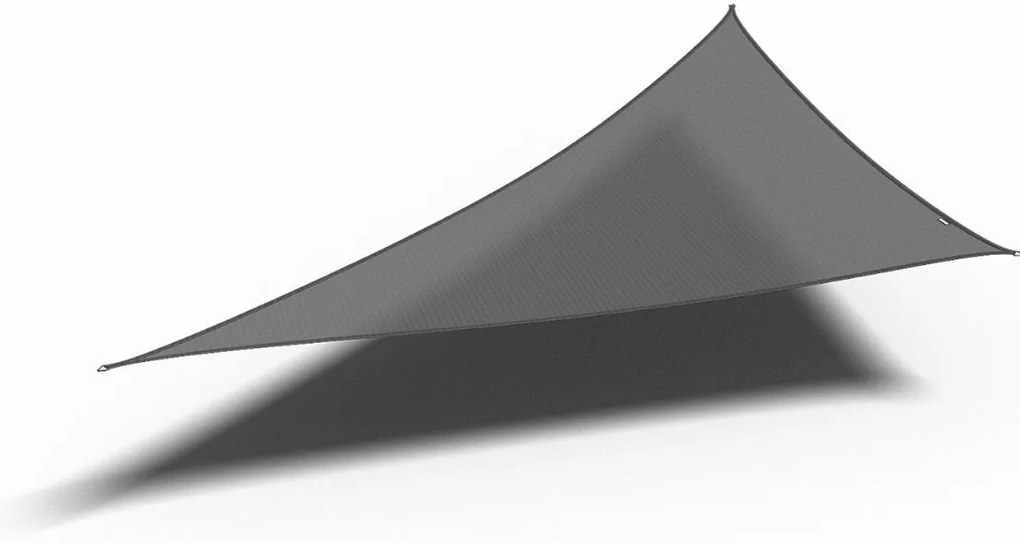 Platinum Coolfit schaduwdoek driehoek 90° - 4.0x4.0x5.7m - Antraciet