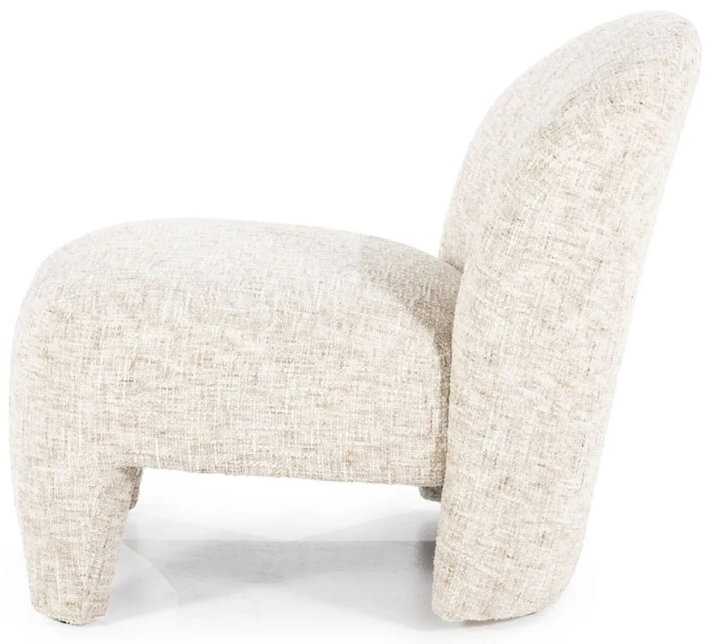 Eleonora Owen Fauteuil Zonder Armleuningen Taupe