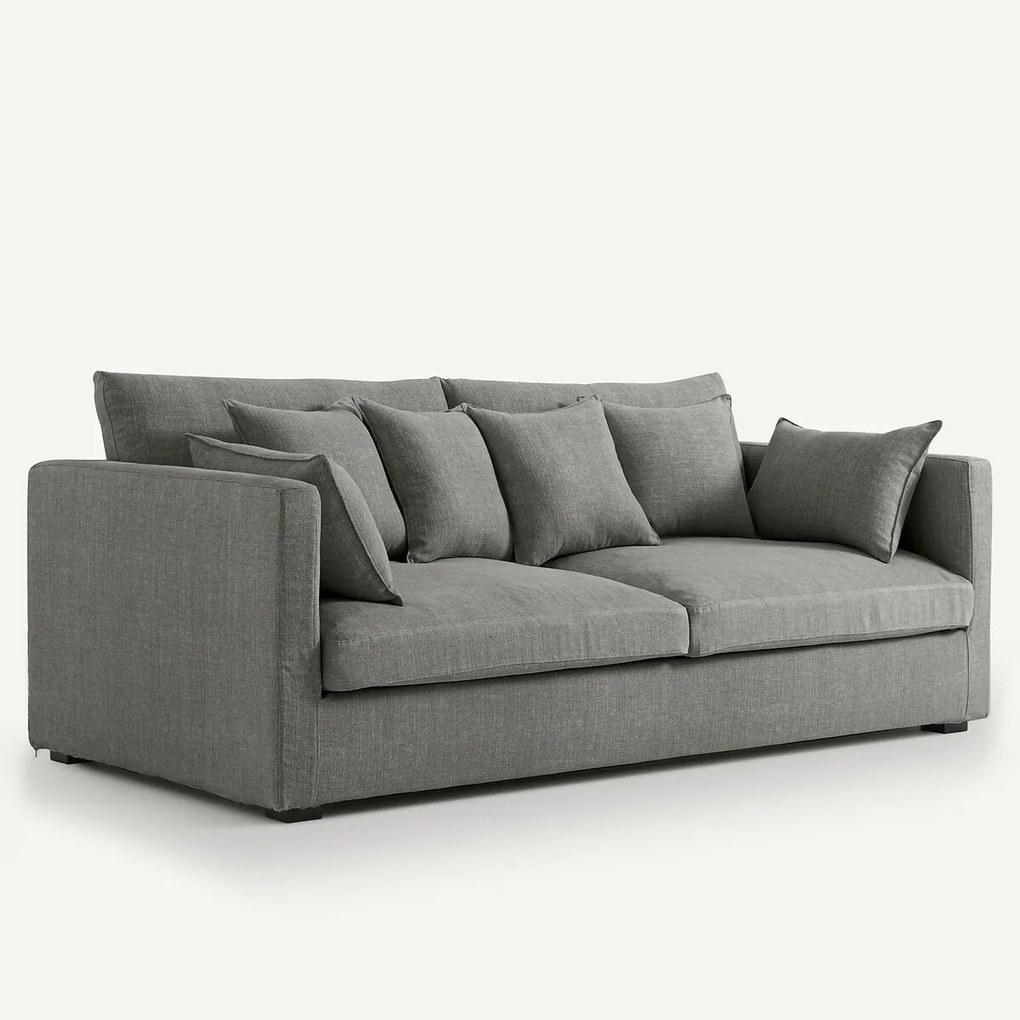 Sofa, 3, 4 of 5 zits, van katoen en linnen, NÉO KINKAJOU