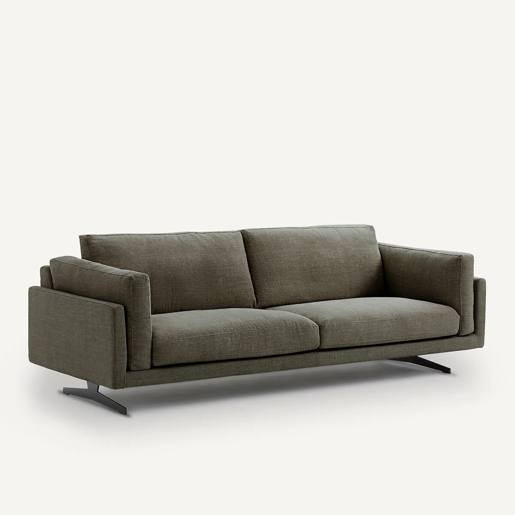 Bank 3- of 4-zits, van katoen en linnen, CÉSAR