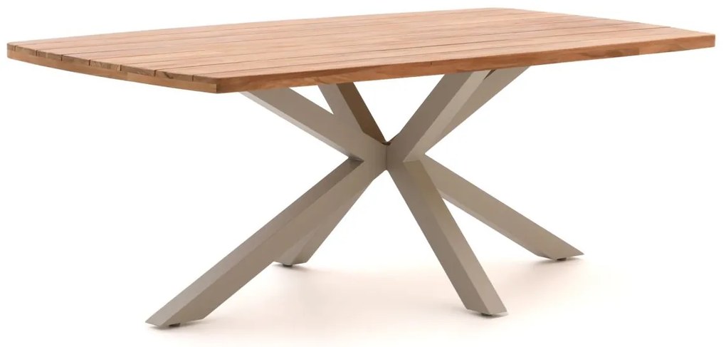 Tuin eettafel Bellagio  | Deens ovaal  | Tuintafel Teakhout | 240x120cm | 6 personen | Kees Smit Tuinmeubelen