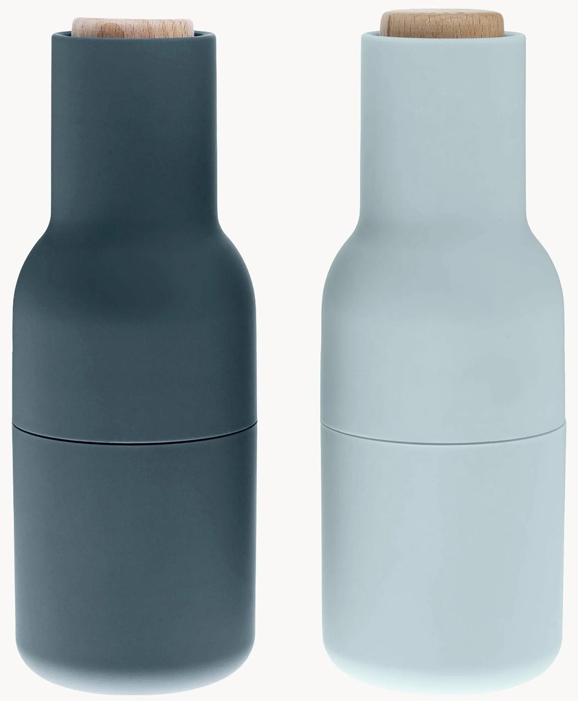 Zout & pepermolen Bottle Grinder met beukenhouten deksel, 2-delig