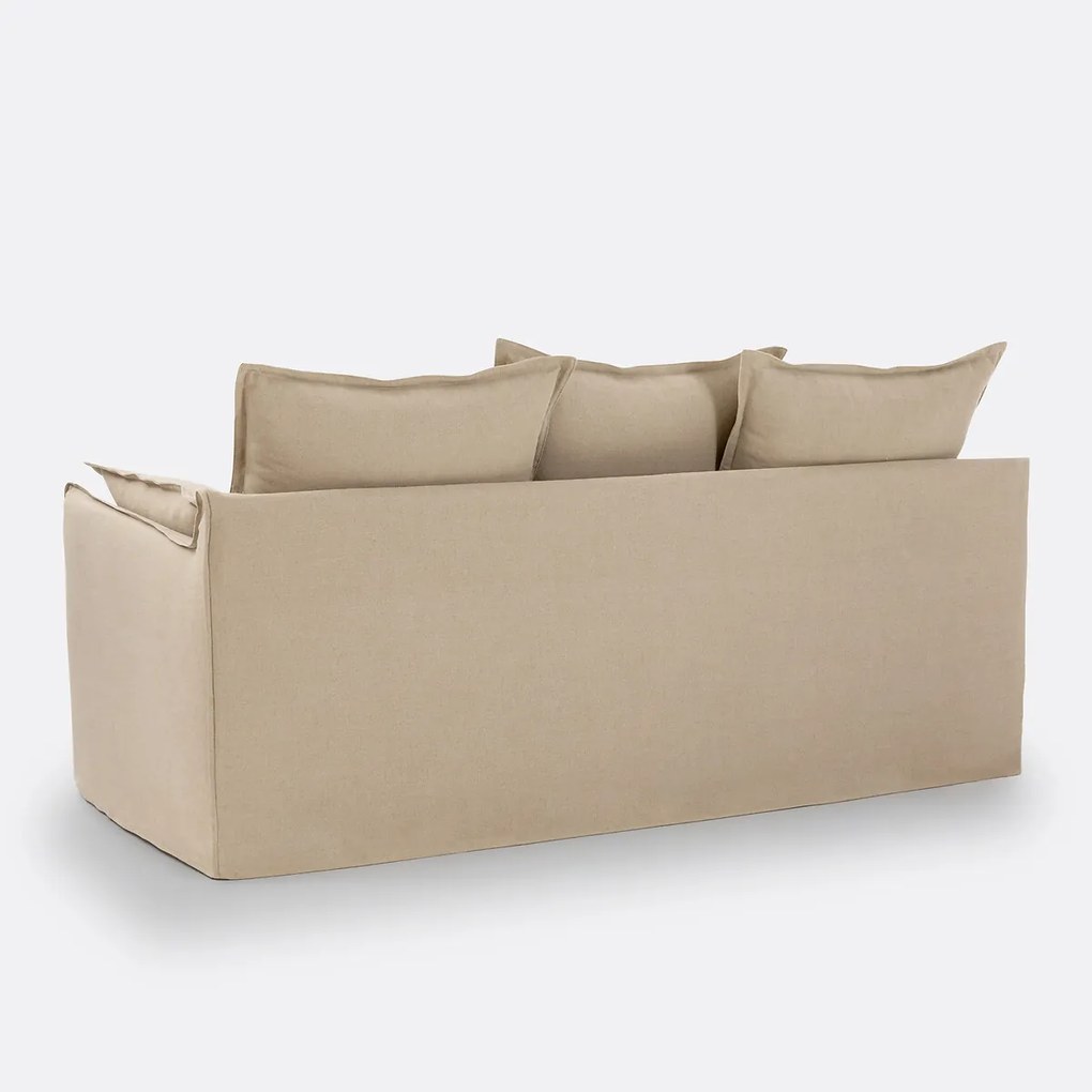 Bankhoes in dik linnen, Odna