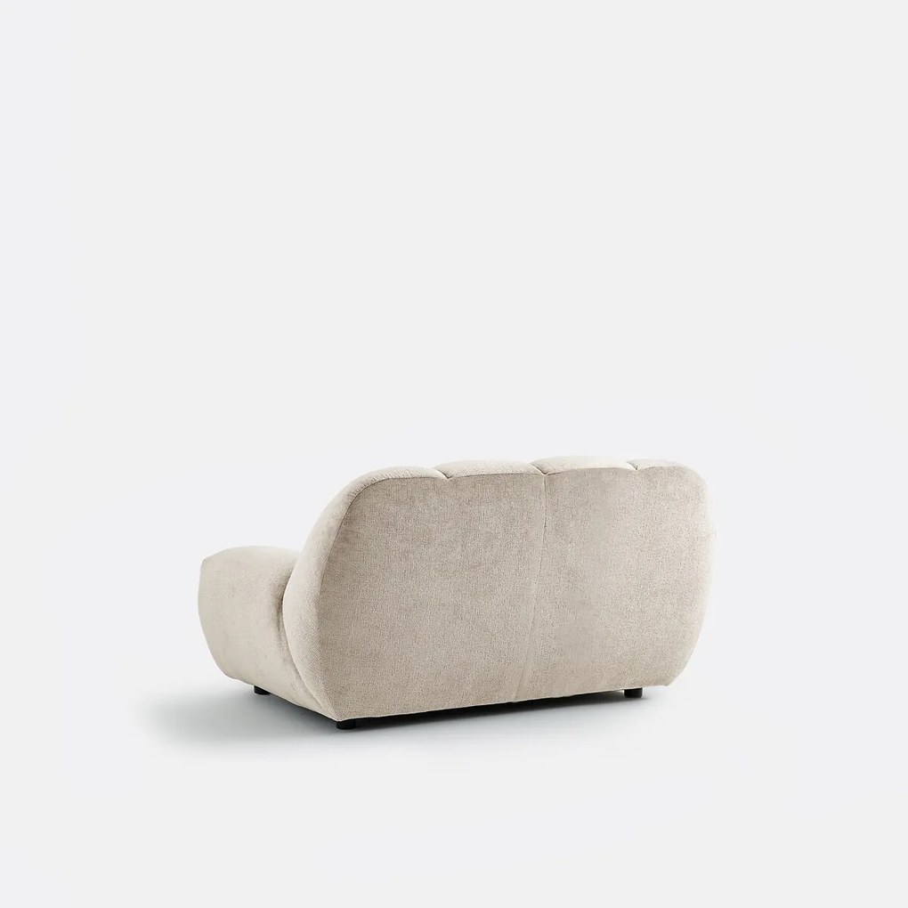 XL fauteuil, dik fluweel, Nuria