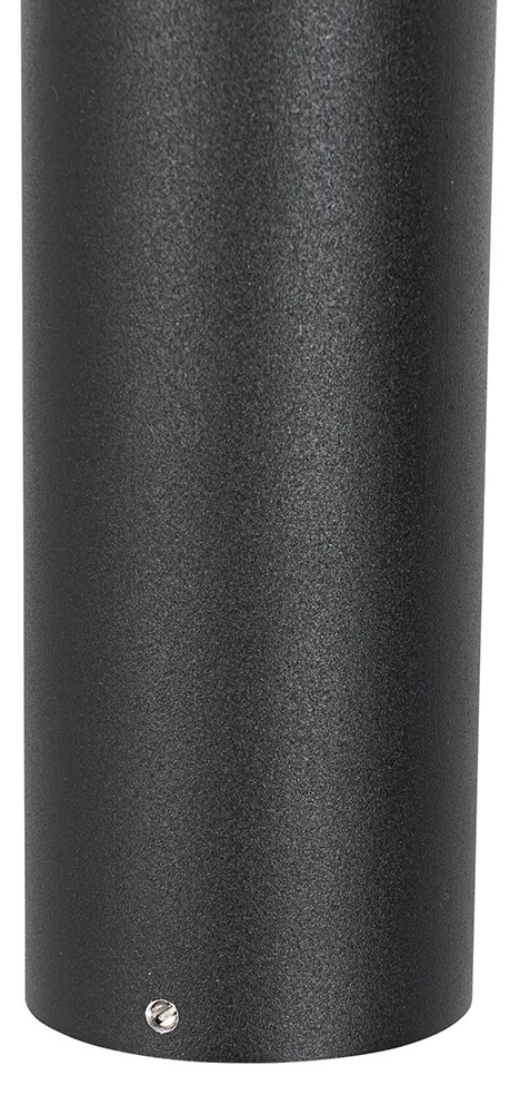 Staande buitenlamp zwart 50 cm verstelbaar - Duo