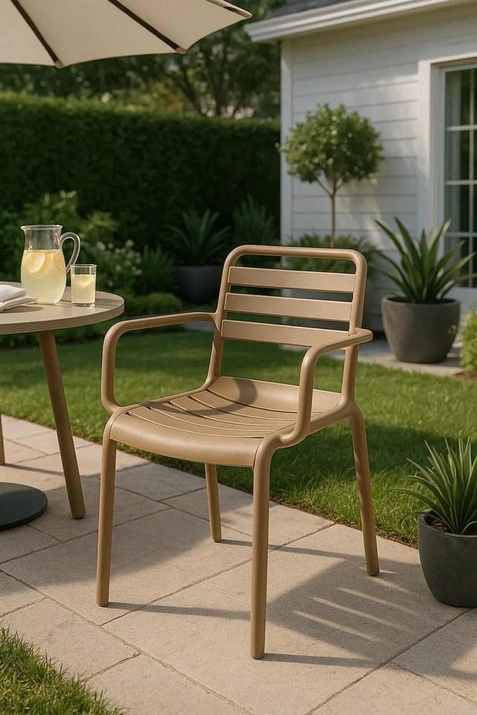 Belia stoel met armen