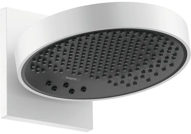 Hansgrohe Rainfinity PowderRain hoofddouche 250 3jet met douchearm 10-30° verticaal kantelbaar Ø25cm mat wit 26232700