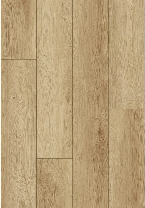 Mexen Anniston monster van SPC vinylpanelen 6,5 mm, IXPE onderlaag 1,5 mm, 4 V-groef, Eik - F1038-S