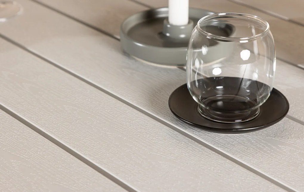 The Outsider Tuintafel - Toscane - Wit - Alu/Polywood - 205x90 cm - The Outsider