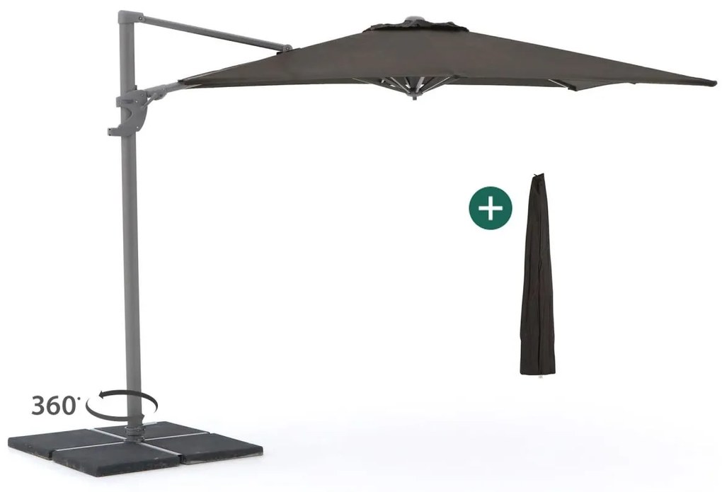 Shadowline Francisco zweefparasol 260x260cm