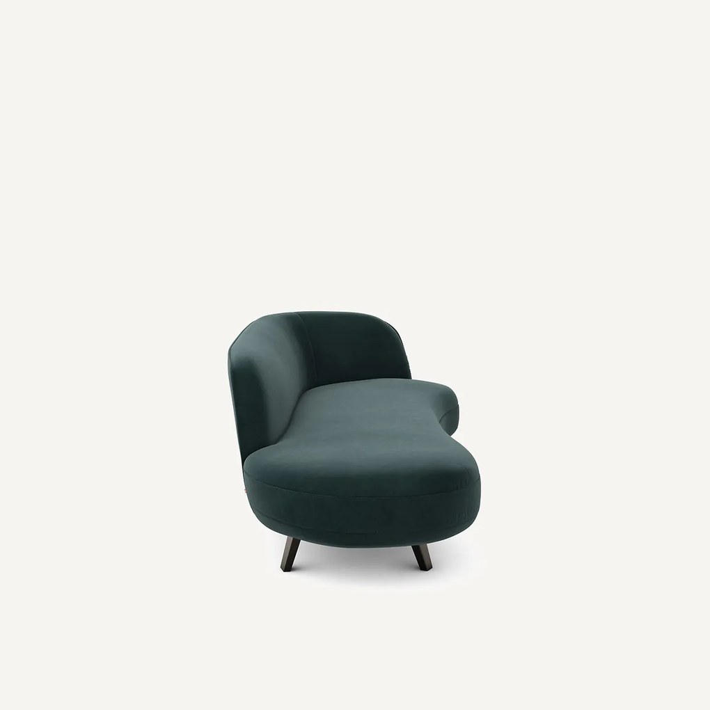 Slaapbank, fluweel, ROSEBURY, ontwerp Emmanuel Gallina