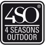 4 Seasons Outdoor Mambo sunbed, pure  Ligbed    beige weerbestendig
