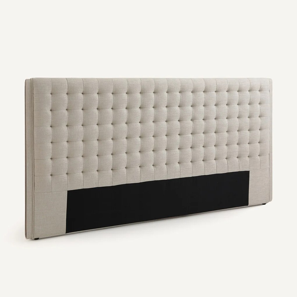 Gestoffeerd hoofdbord L220cm structuurstof Alezan