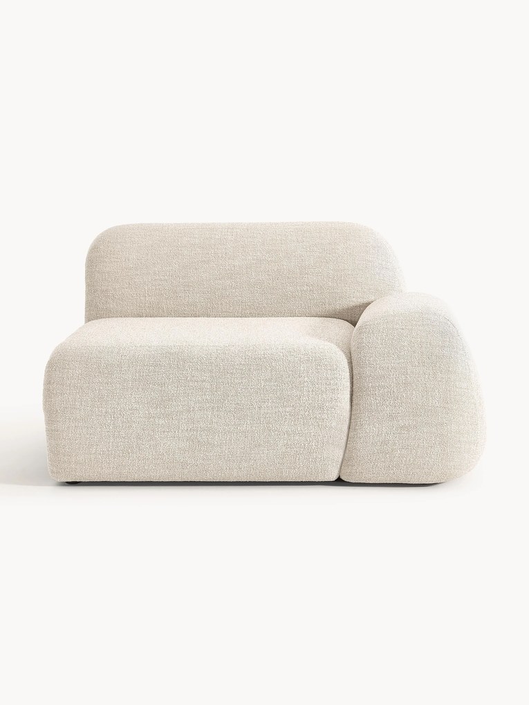 Hoekmodule Wolke van bouclé