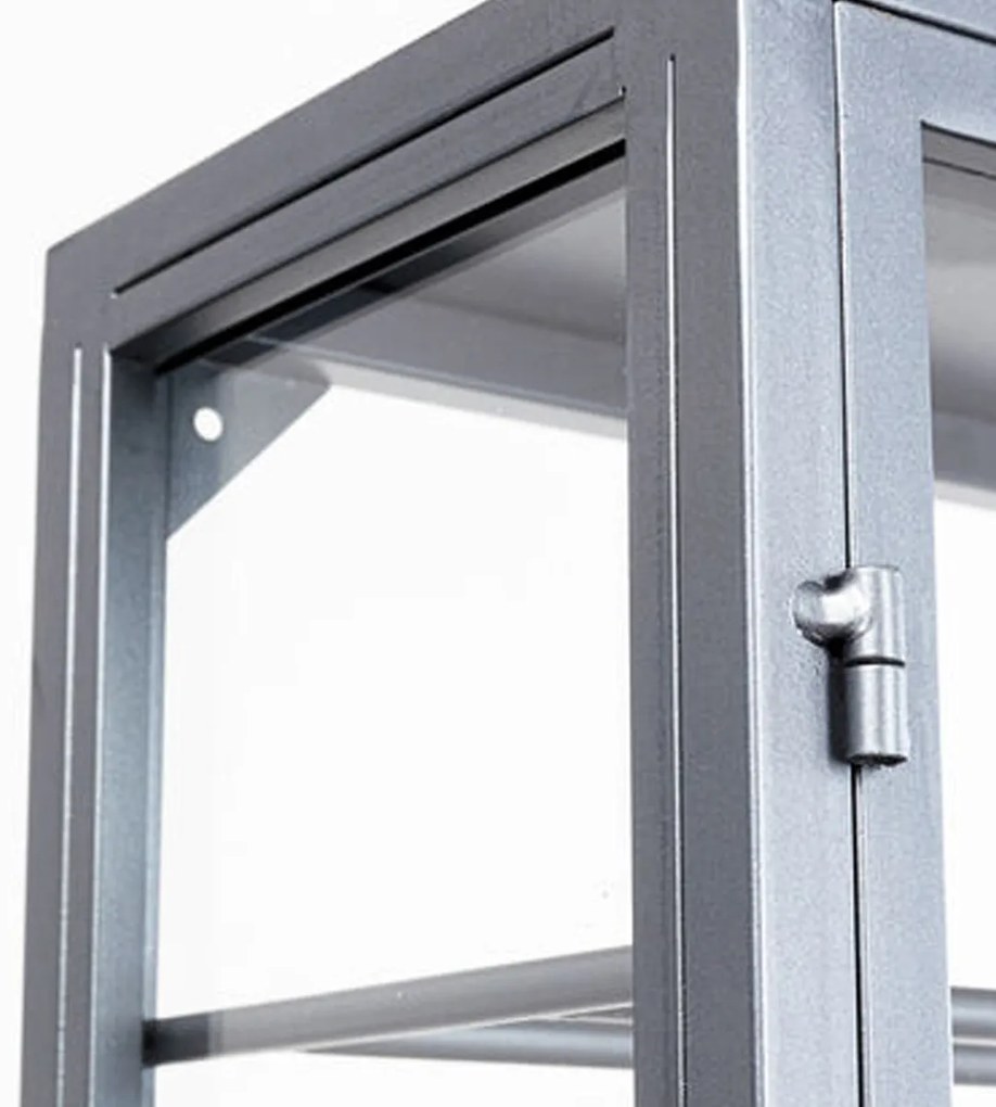 Glazen Wijnkast Vitrine - 75x20x180cm.