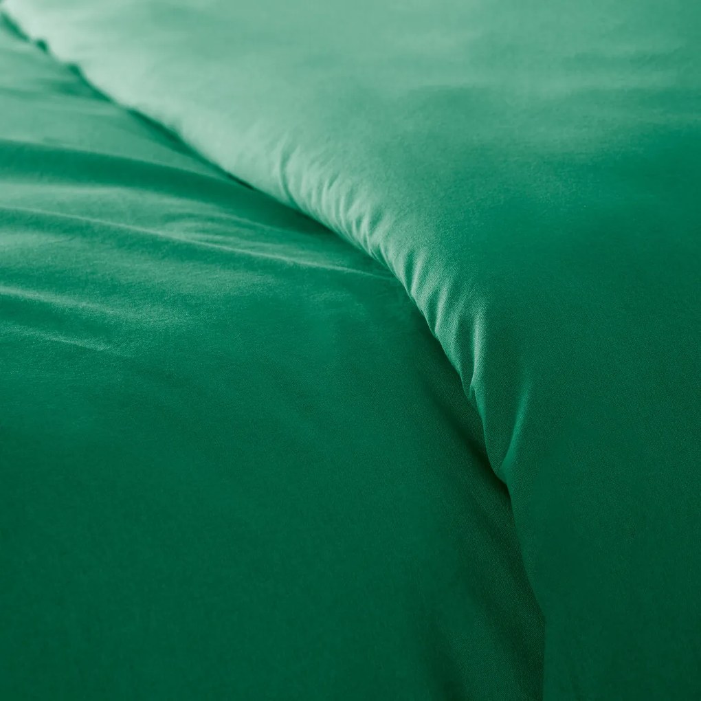 Effen dekbedovertrek in gewassen katoen, Scenario