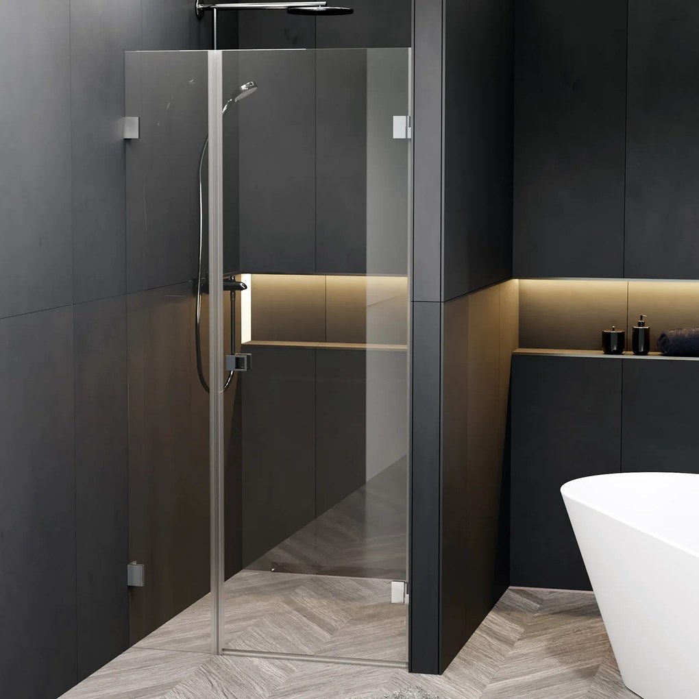 Riho Scandic X102 douchedeur rechtsdraaiend 90x200cm chroom