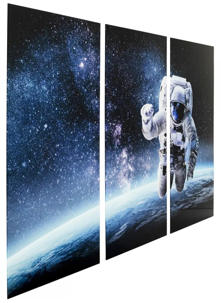 Kare Design Man In Space Astronaut Drieluik 240x160