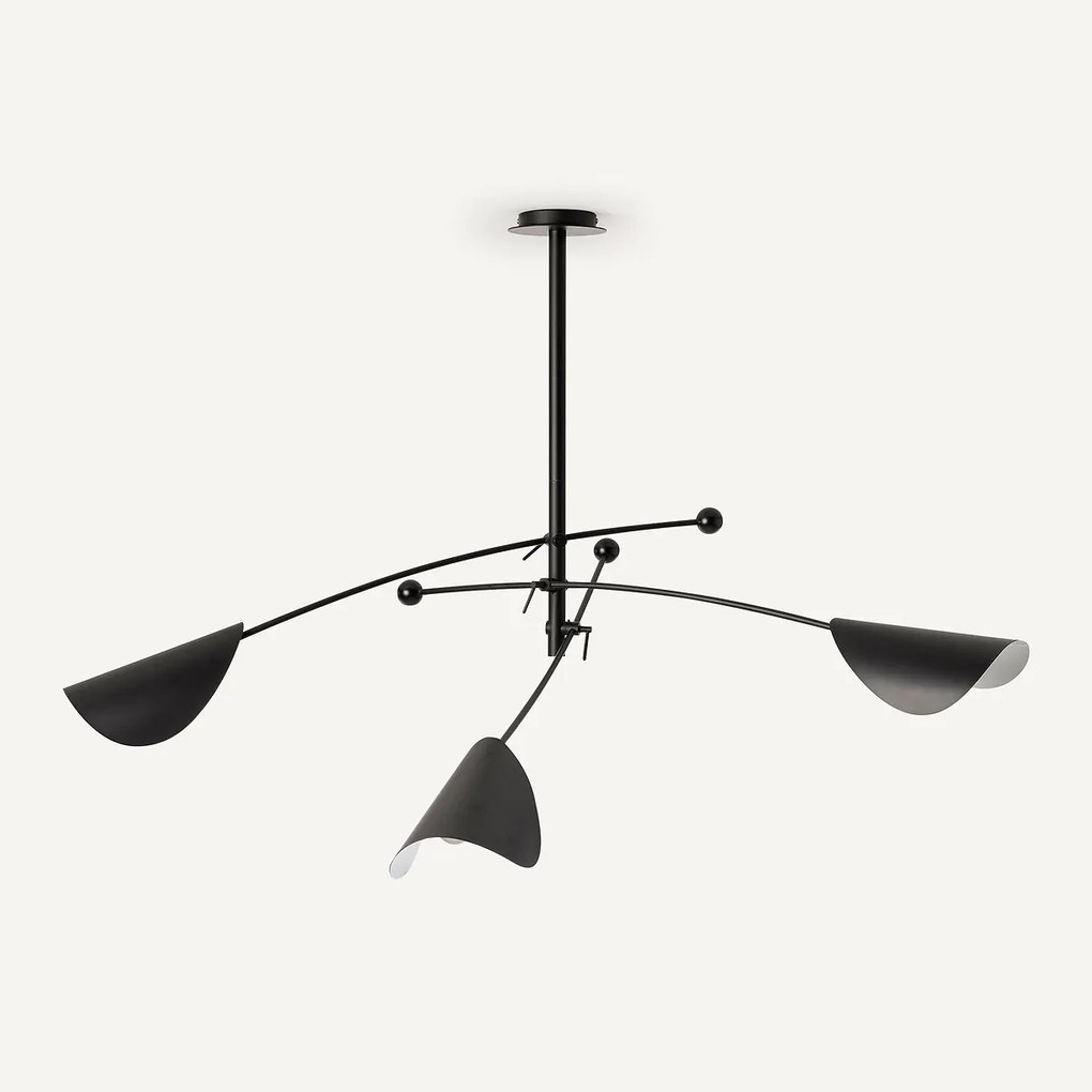 Hanglamp met 3 richtbare armen, Funambule