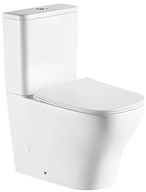 Sapho Bello randloos toilet wit 38x81x66cm