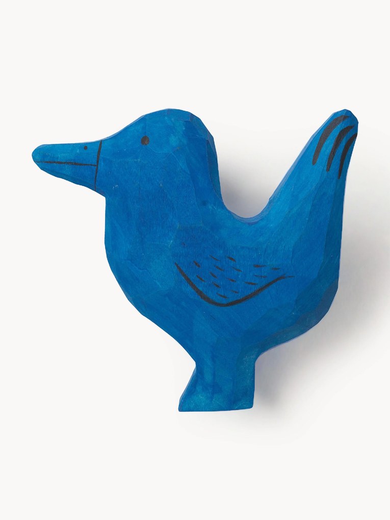 Handgemaakte wandhaak Anton Bird van aspenhout