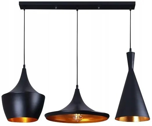 Plafondlamp COSTA SET CP Zwart