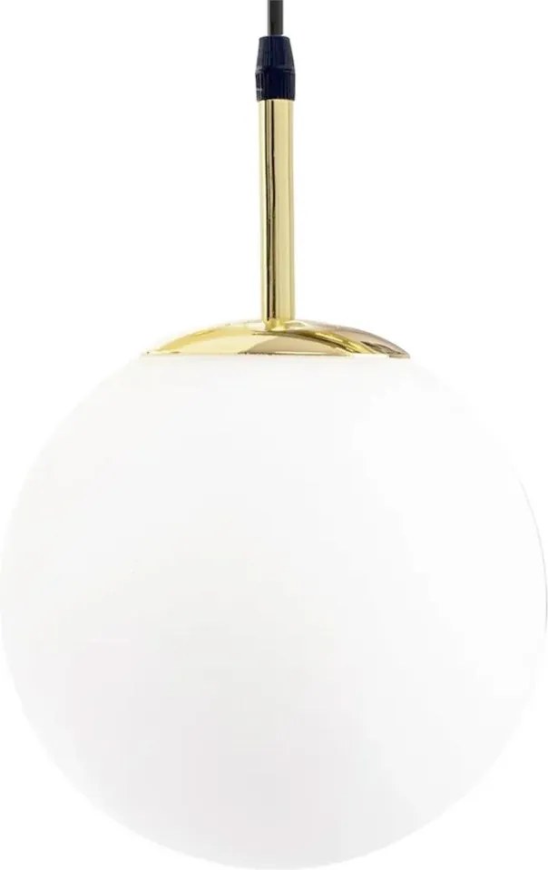 Wandlamp Wandlamp Glazen Bol Goud APP653-1W