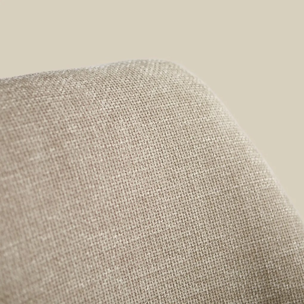 Beige Eetkamerstoel Met Armleuningen
