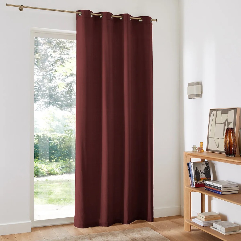 Gordijn in fluweel met oogjes Velvet