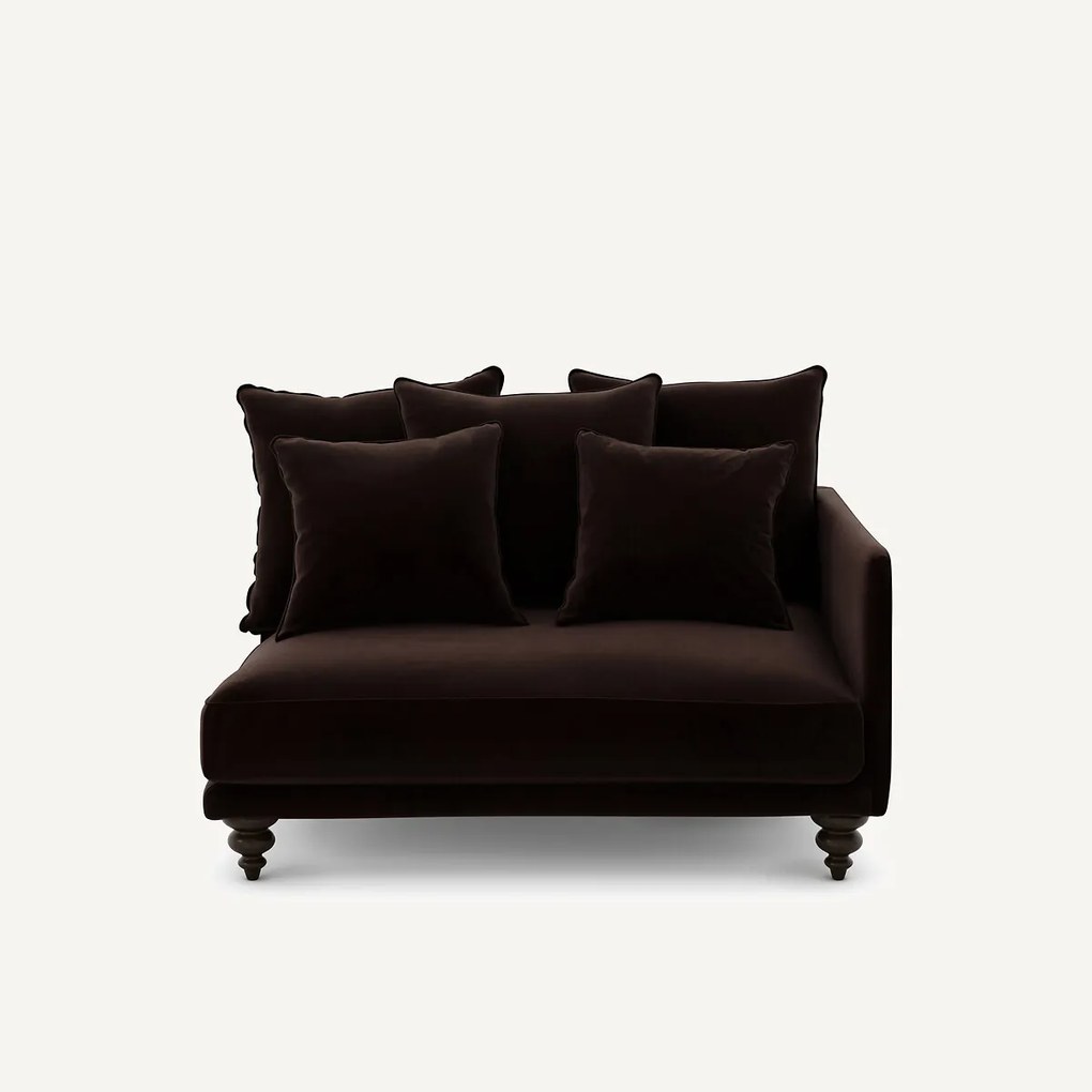 Halve bank fluweel, Lazare